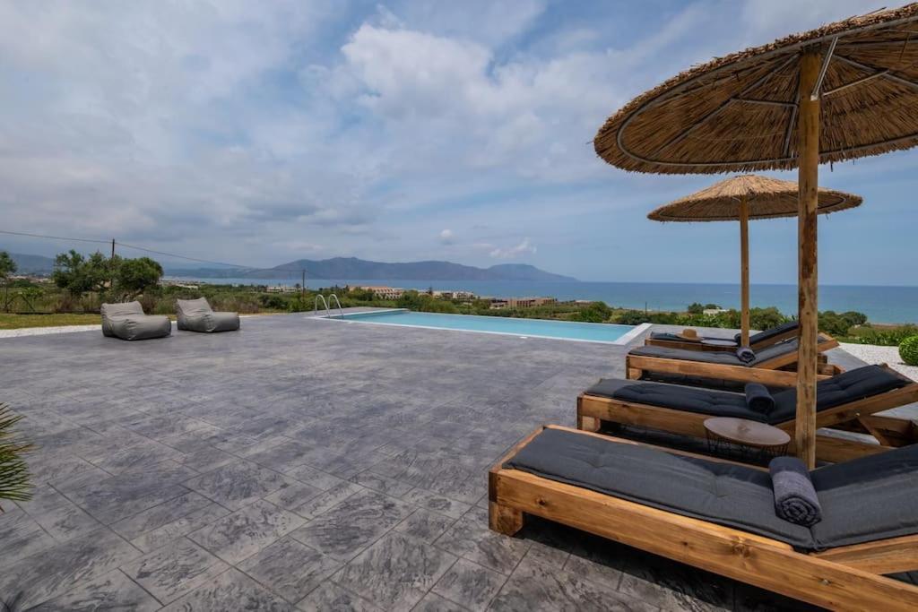 Blue Harmony Villa Dhramia Exterior photo